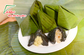 Hướng dẫn làm bánh ít bột lá gai